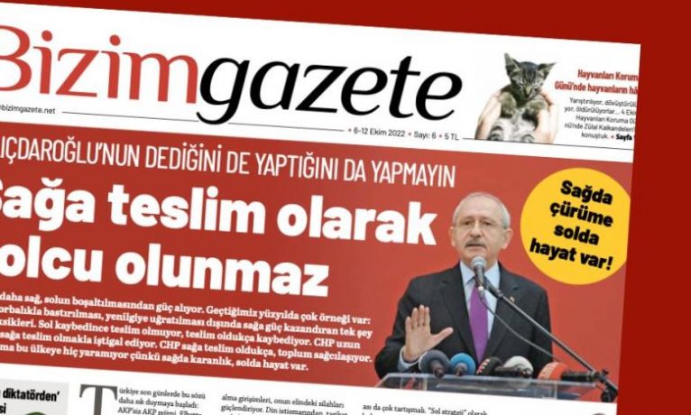 “Sağa teslim olarak solcu olunmaz”