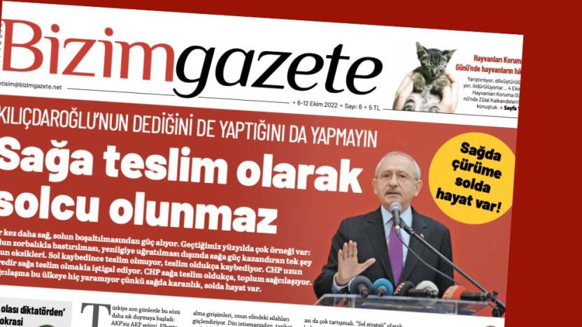 “Sağa teslim olarak solcu olunmaz”