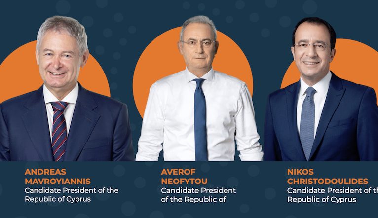 Güneydeki başkanlık yarışında Hristodoulidis önde