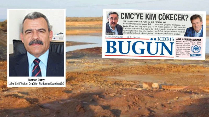 “Bölgede yeni bir madencilik faaliyeti yapılmasına karşıyız”