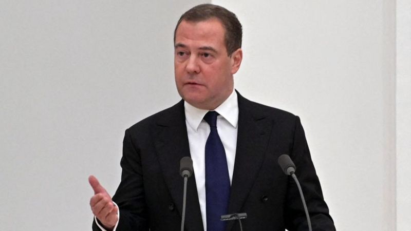 Rusya Güvenlik Konseyi Üyesi Medvedev: Ukrayna işgali kutsal bir savaş