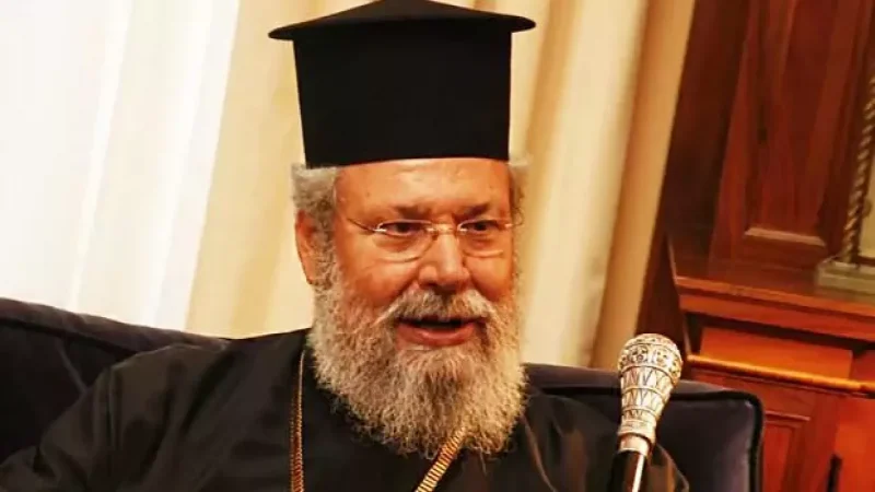 Başpiskopos II. Hrisostomos hayatını kaybetti