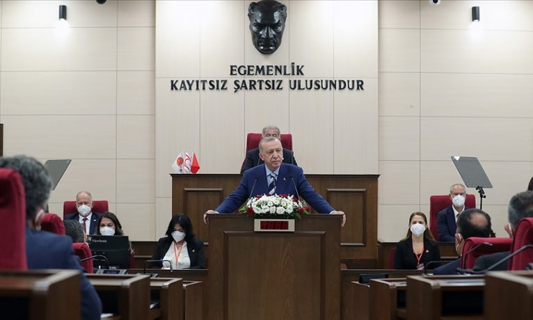 “KKTC’nin tanınmasına yönelik çağrımıza uluslararası toplumun sağduyu ve hakkaniyetle yaklaşacağına inanıyorum”