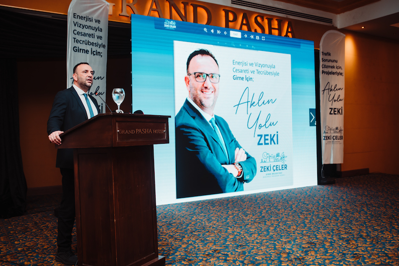 Zeki Çeler: “Bu seçimin galibi bizimle birlikte Girne’dir”