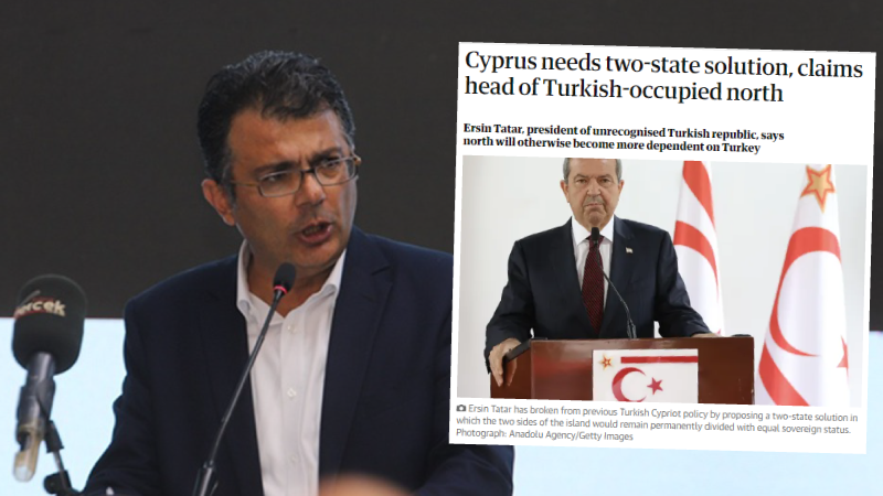 Tatar Guardian’a konuştu: “İki devletli çözüm olmazsa KKTC Türkiye’ye daha da bağımlı hale gelir”