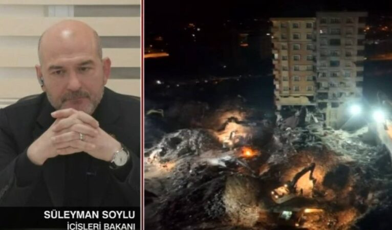 Süleyman Soylu: “Bizim hazırlığımız İstanbul depremiydi”