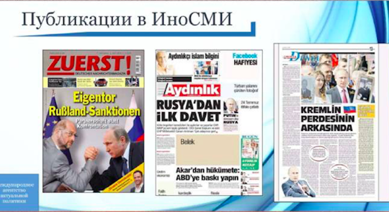 Organize Suç ve Yolsuzluk Raporlama Projesi: Kremlin bağlantılı grup, Türkiye dahil birçok ülkeden isimlere Moskova yanlısı faaliyetler için para verdi