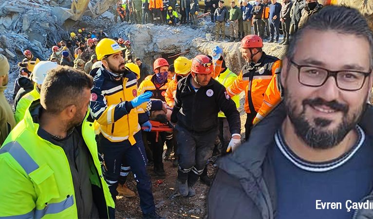 Kurtarılan kişinin Evren Çavdır olduğu açıklandı