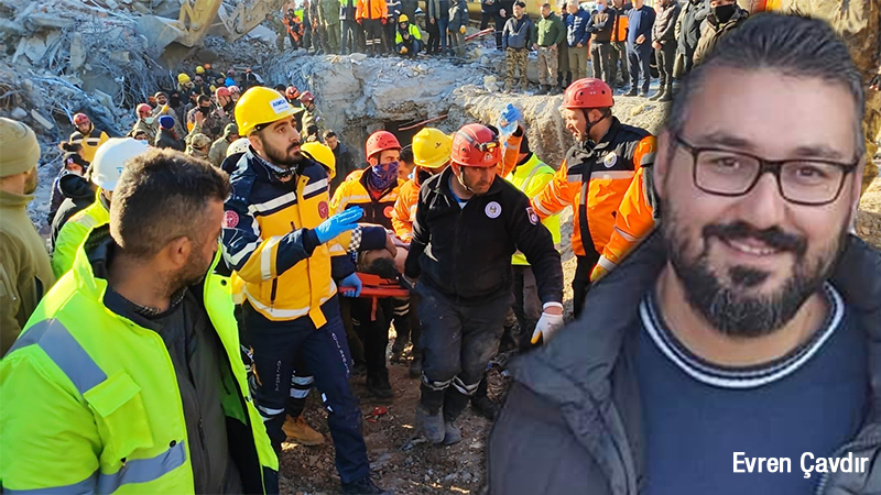 Kurtarılan kişinin Evren Çavdır olduğu açıklandı