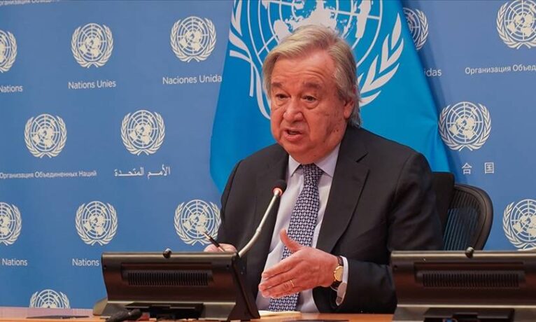 BM Genel Sekreteri Guterres: “Nükleer, kimyasal ve biyolojik silahlar bizi yok etmeden biz onları yok edelim”