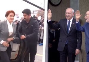 Yavaş ve İmamoğlu ziyaretinden sonra Akşener toplantıya katıldı