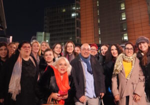 Kıbrıslı 50 kadın Brüksel’de