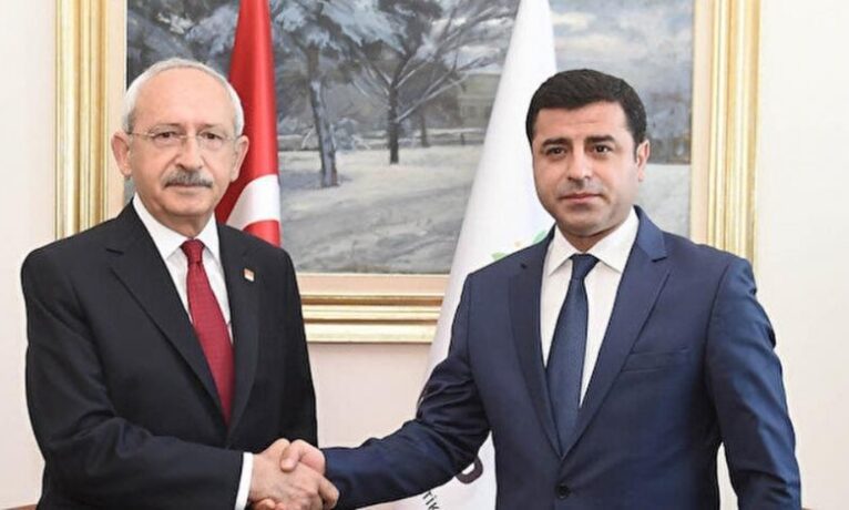 Demirtaş: “Kılıçdaroğlu’na hayırlı olsun, kendisini HDP’ye de bekliyoruz”