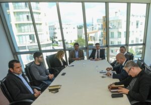 Gönyeli Alayköy Belediyesi ile KTMMOB ortak işbirliğini görüştü