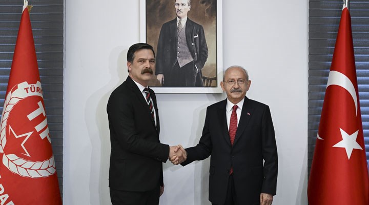 Kılıçdaroğlu, TİP Genel Başkanı Erkan Baş ve Sol Parti ile görüştü