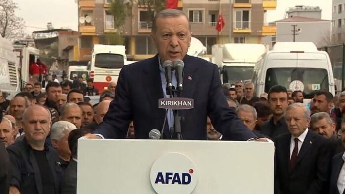 Erdoğan depremzedelerden yine ‘helallik’ istedi
