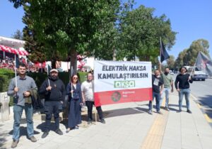 Bağımsızlık Yolu’ndan Meclis Önünde Eylem: “Enerji Haksa Kamulaştırılsın AKSA!”