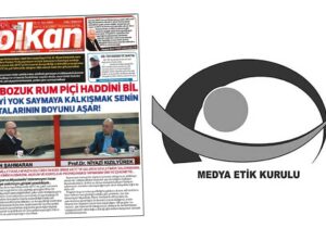 Medya Etik Kurulu, Volkan Gazetesi’ni kınama kararı aldı