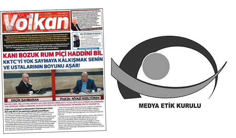 Medya Etik Kurulu, Volkan Gazetesi’ni kınama kararı aldı