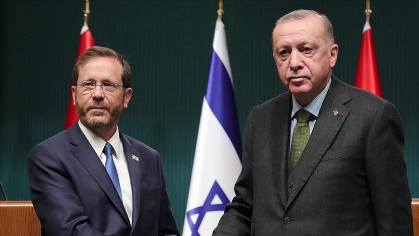 Erdoğan, İsrail cumhurbaşkanı Herzog ile görüştü