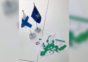 NATO haritasında bölünmüş Kıbrıs detayı