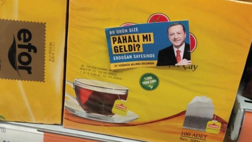 ‘Bu ürün size pahalı mı geldi? Erdoğan sayesinde’ stickerlarını tasarlayan kişi gözaltına alındı