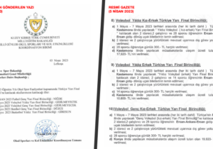 Bakanlık voleybol turnuvalarına katılmama kararını Ankara’ya bildirmiş