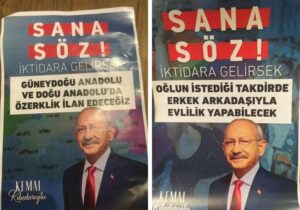 Kılıçdaroğlu’na yönelik asimetrik propaganda: Sahte broşürler, afişler, montaj videolar