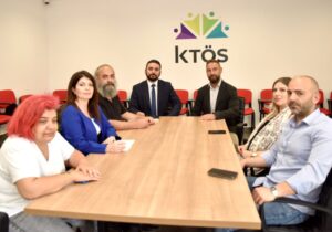 Tacan Reynar KTÖS’ü ziyaret etti