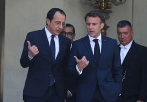 Hristodulidis Macron ile görüştü