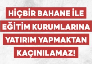 CTP Gençlik: “Ülkenin bozuk eğitim çarkları geleceğimiz için tehdit oluşturmaktadır!”