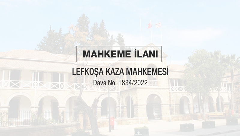 MAHKEME İLANI