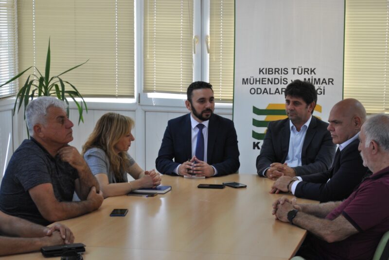 Reynar, KTMMOB’yi ziyaret etti