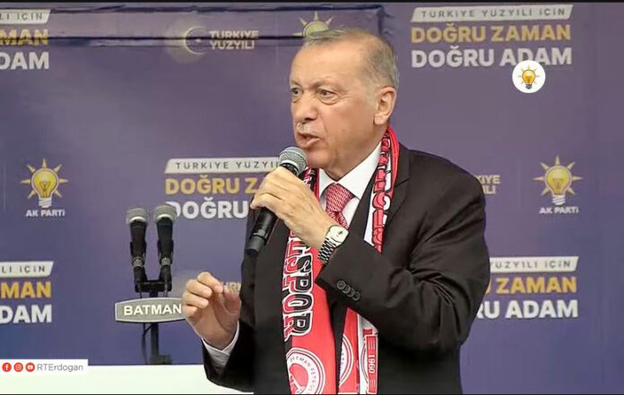 Tayyip Erdoğan, Batman’da konuştu: “Ben iktidarda olduğum sürece Selo’yu çıkaramazlar”