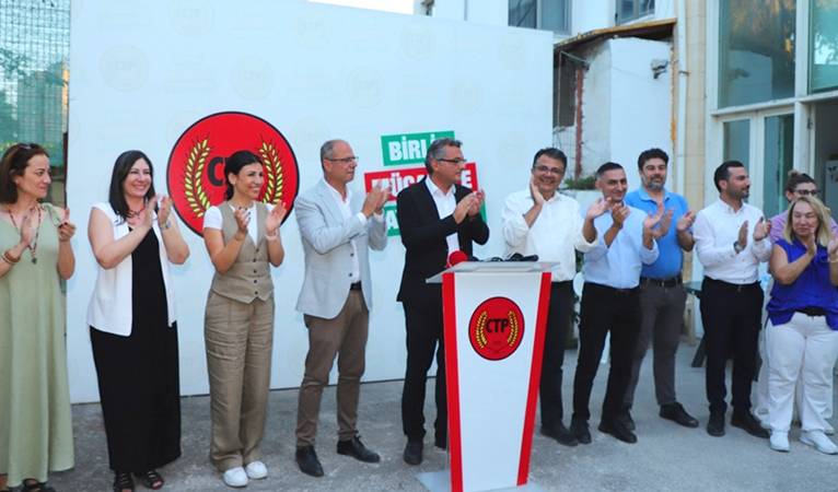 CTP Genel Başkanı Erhürman: “Kıbrıs Türk halkı yeni dönemi başlatma iradesini gösterdi”