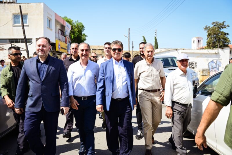 Ali Başman yoğun seçim mesaisine Güzelyurt ile devam etti