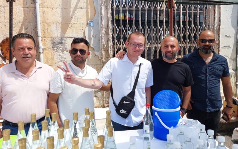 Korkmazhan, Lefke Ceviz Festivali’nde yurttaşlar ile bir araya geldi