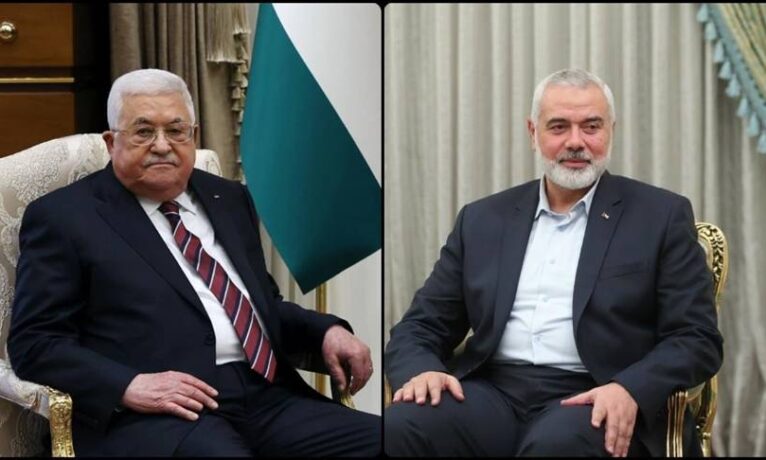 Filistin Devlet Başkanı Abbas ile Hamas lideri Heniyye ulusal çabaların birleştirilmesi konusunda anlaştı