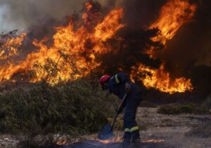 Akdeniz’de orman yangınları: Cezayir’de 34 kişi öldü, Yunanistan’da yangın söndürme uçağı düştü