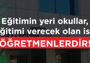 CTP’den ‘camilerde kurs’ açıklaması: “Eğitimin yeri okullardır, eğitim verecek kişiler de öğretmenlerdir!”