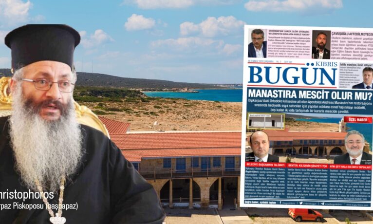Karpaz Piskoposu gazetemizin dünkü manşeti üzerine açıklama yaptı: “Haberim olmadı, karara karşıyım, saygı bekliyoruz”