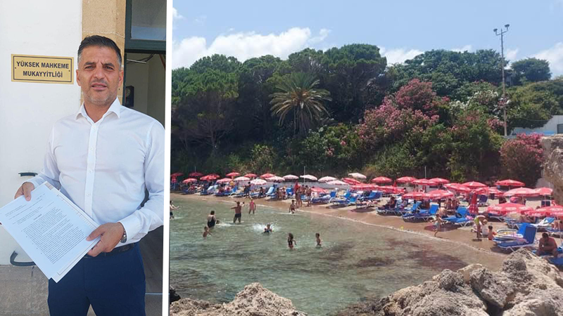 Belediye Başkanı Ataser, hükümetin Mare Monte Plajı kararını mahkemeye taşıdı