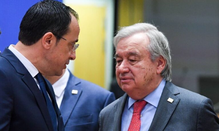 Hristodulidis’ten Guterres’e mektup: “Erdoğan’ın iki devletli çözüme ilişkin yaptığı açıklamalar kabul edilemez”