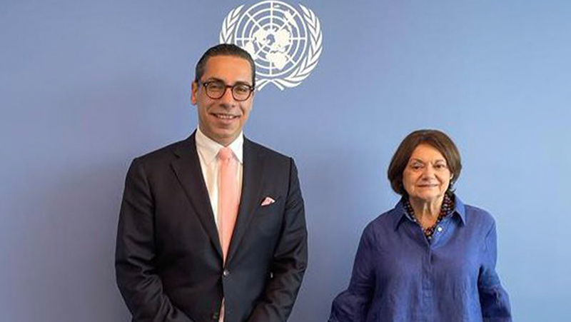 Güneyin Dışişleri Bakanı Kombos, BM Genel Sekreter Yardımcısı DiCarlo ile görüştü