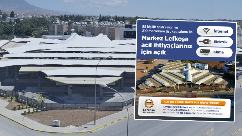 Merkez Lefkoşa acil elektrik ihtiyacı olan yurttaşlar için kullanıma açıldı
