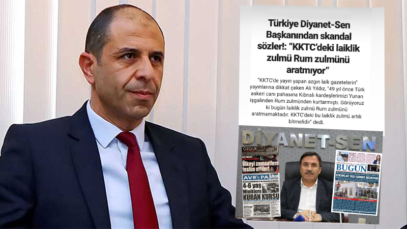 Özersay’dan Türkiye Diyanet-Sen Başkanının açıklamalarına tepki: “İki ülke arasındaki ilişkiler zehirleniyor”