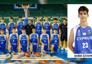 Demir Öztoprak Kıbrıs Ulusal Basketbol takımında