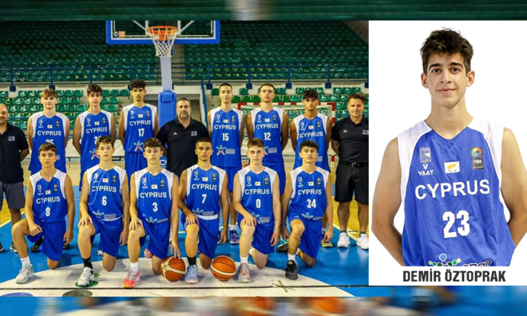 Demir Öztoprak Kıbrıs Ulusal Basketbol takımında