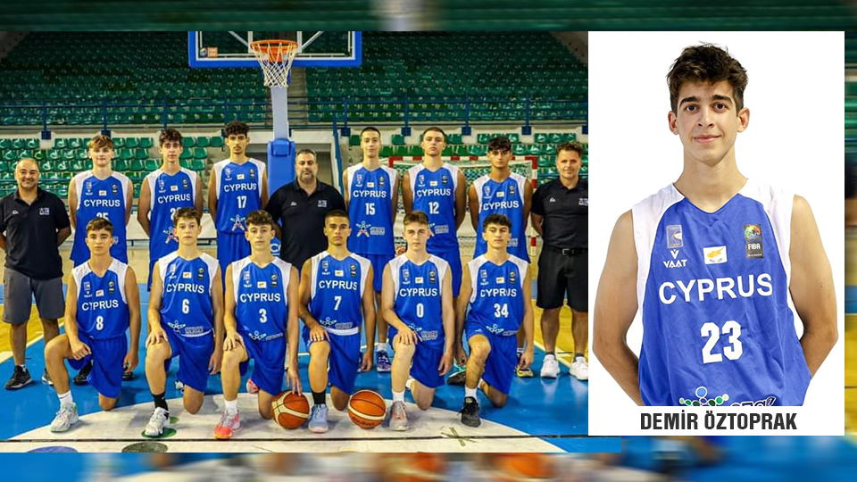 Demir Öztoprak Kıbrıs Ulusal Basketbol takımında