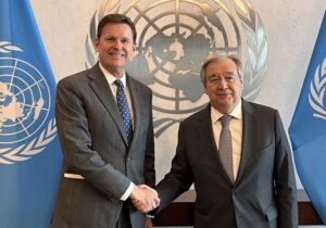 Guterres Stewart ile görüştü